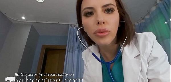 VR BANGERS Hospital fantasy about naked creampied nurse
